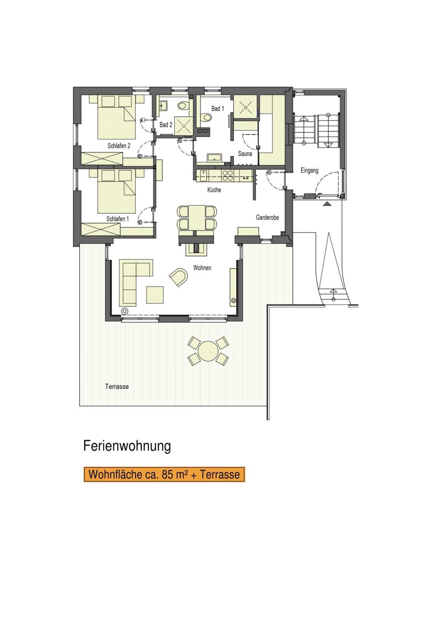 Ferienwohnung 1 K20 Боркум Экстерьер фото